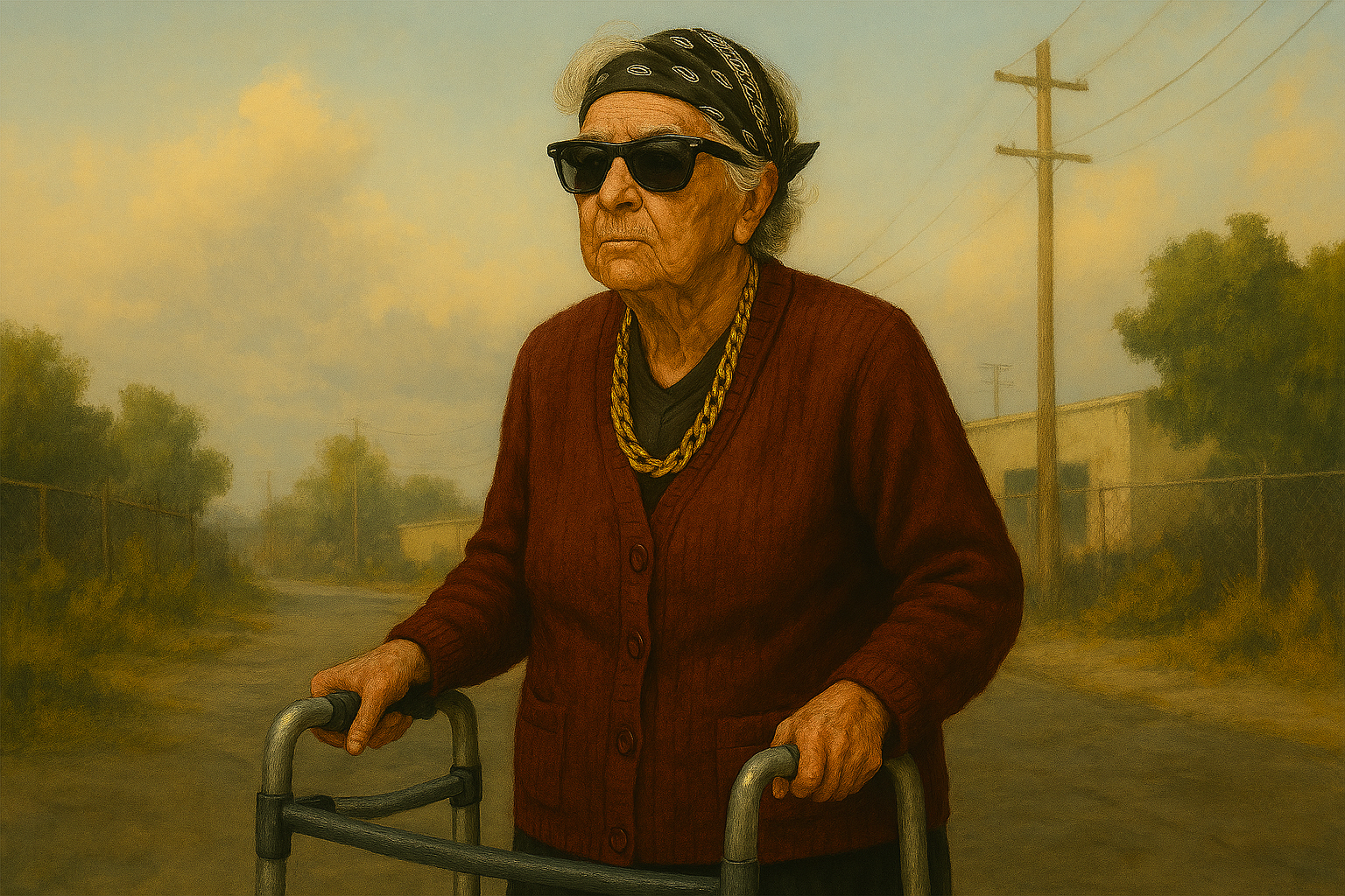 Gangster Grandma And Blind Faith